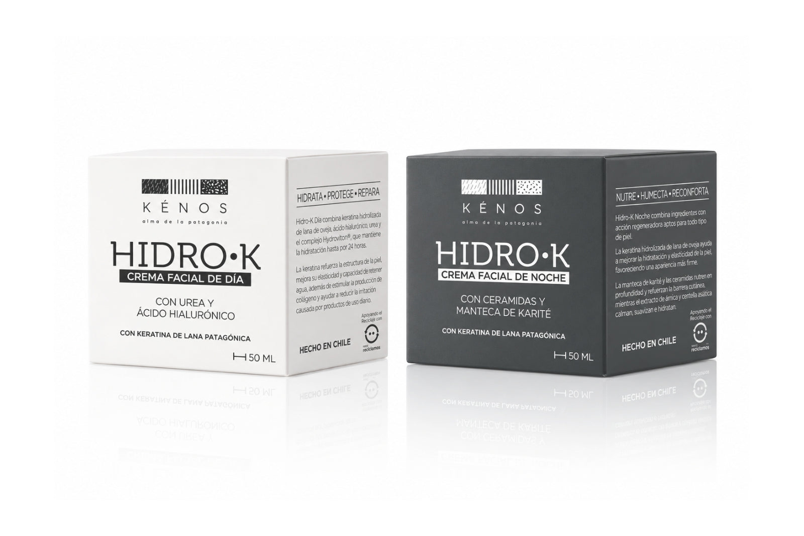 Pack día y noche: Hidro-K Día, Hidro-K Noche
